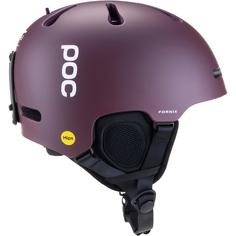 Rückansicht von POC Fornix MIPS Skihelm Garnet Red Matt