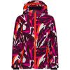 CMP Skijacke M&auml;dchen - sangria-flamingo fluo