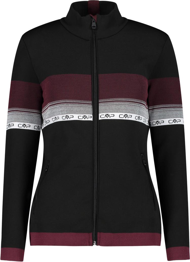 CMP CMP WOMAN JACKET KNITTED Fleecejacke Damen - nero - 0 | SportScheck