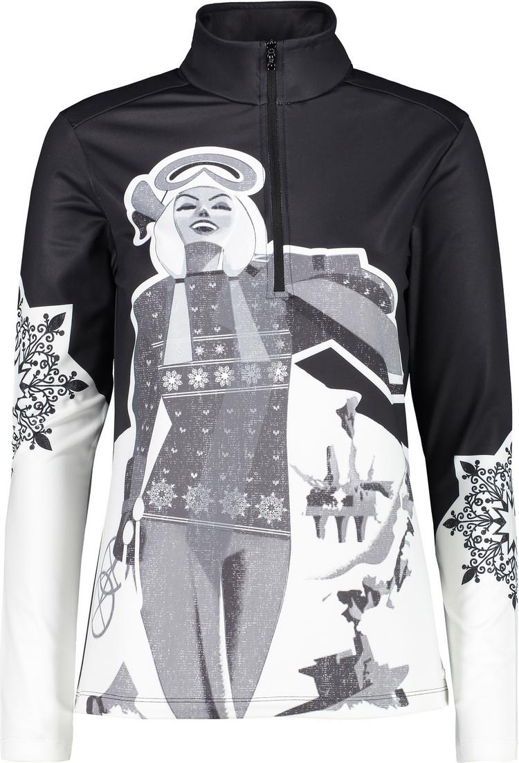 CMP CMP WOMAN SWEAT Fleeceshirt Damen - nero-bianco - 0 | SportScheck