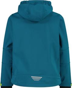 Rückansicht von CMP Softshelljacke Kinder deep lake