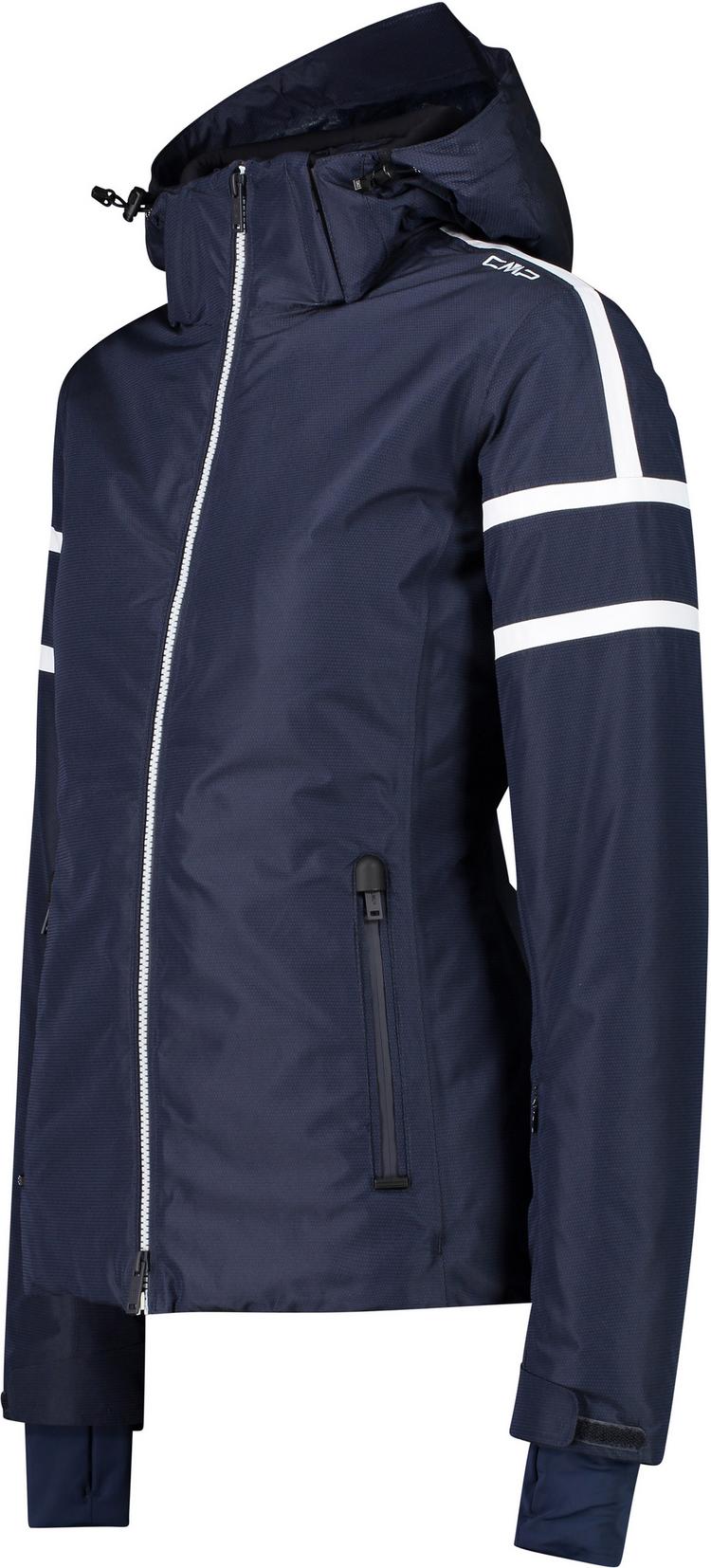 CMP CMP WOMAN JACKET ZIP HOOD Skijacke Damen - black blue - 0 | SportScheck