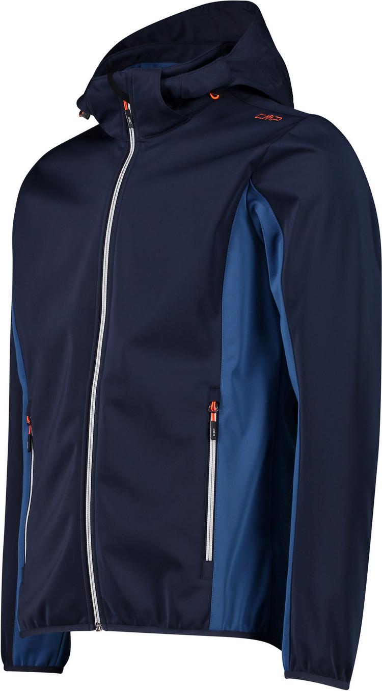 CMP CMP MAN JACKET FIX HOOD Softshelljacke Herren - black blue - 0 | SportScheck