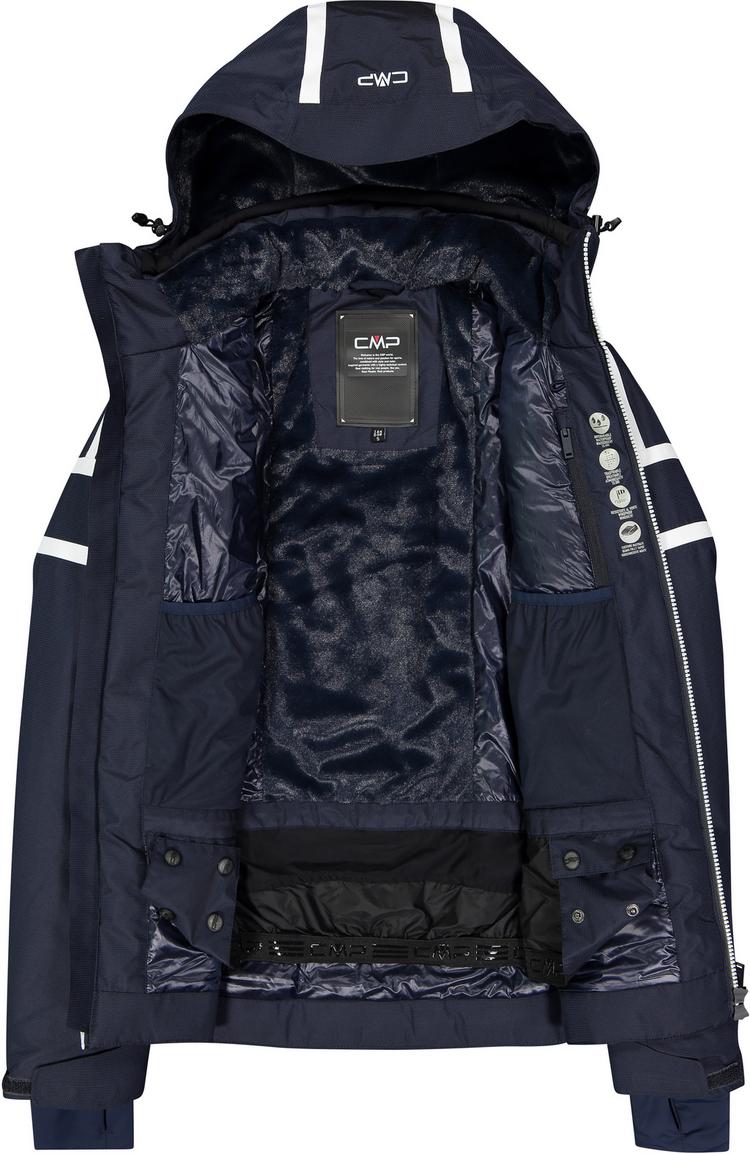 CMP CMP WOMAN JACKET ZIP HOOD Skijacke Damen - black blue - 1 | SportScheck