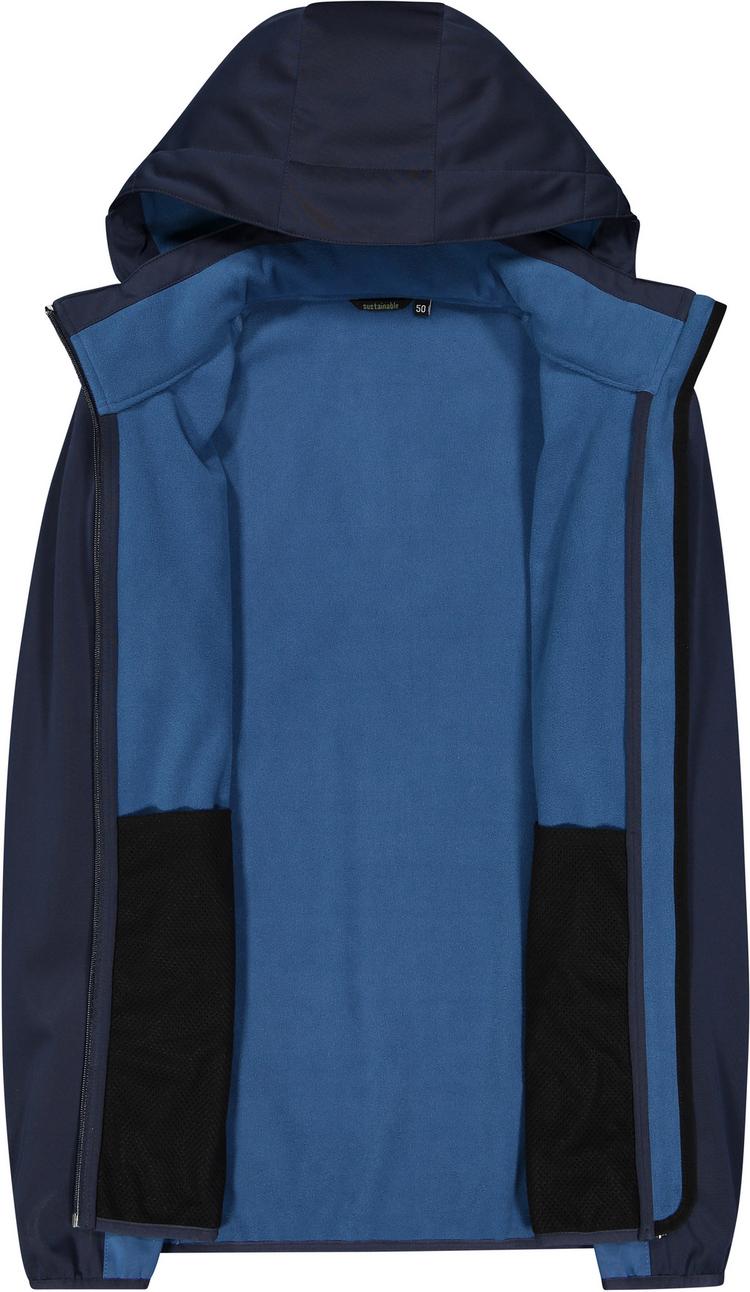 CMP CMP MAN JACKET FIX HOOD Softshelljacke Herren - black blue - 1 | SportScheck