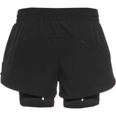 Rückansicht von unifit Funktionsshorts Damen caviar