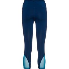 Rückansicht von unifit 3/4-Lauftights Damen estate blue