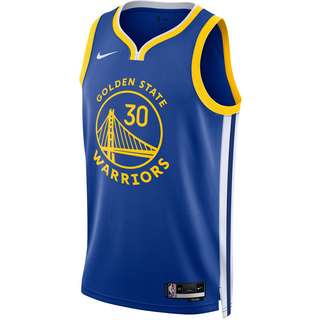 Nike Stephen Curry Golden State Warriors Basketballtrikot Herren rush blue
