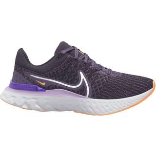 Nike REACT INFINITY RUN FK 3 Laufschuhe Damen cave purple-white-canyon purple-white