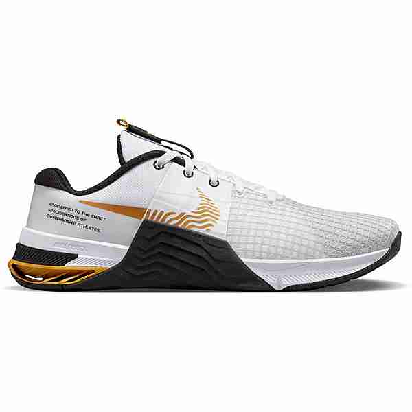 Nike METCON 8 Fitnessschuhe Herren white-gold suede-black-photon dust