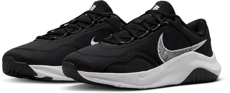 Nike Nike LEGEND ESSENTIAL 3 NEXT NATURE Fitnessschuhe Herren - black-white-iron grey - 3 | SportScheck