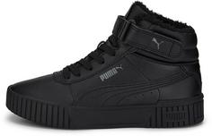 PUMA Carina 2.0 Winter Sneaker Kinder puma black-puma black-dark shadow