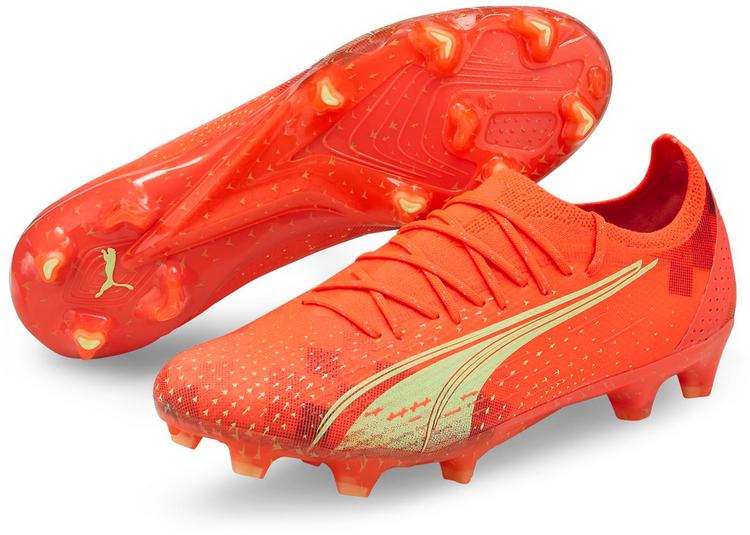 PUMA PUMA ULTRA ULTIMATE FG/AG Fu&szlig;ballschuhe Herren - fiery coral-fizzy light-puma black - 2 | SportScheck