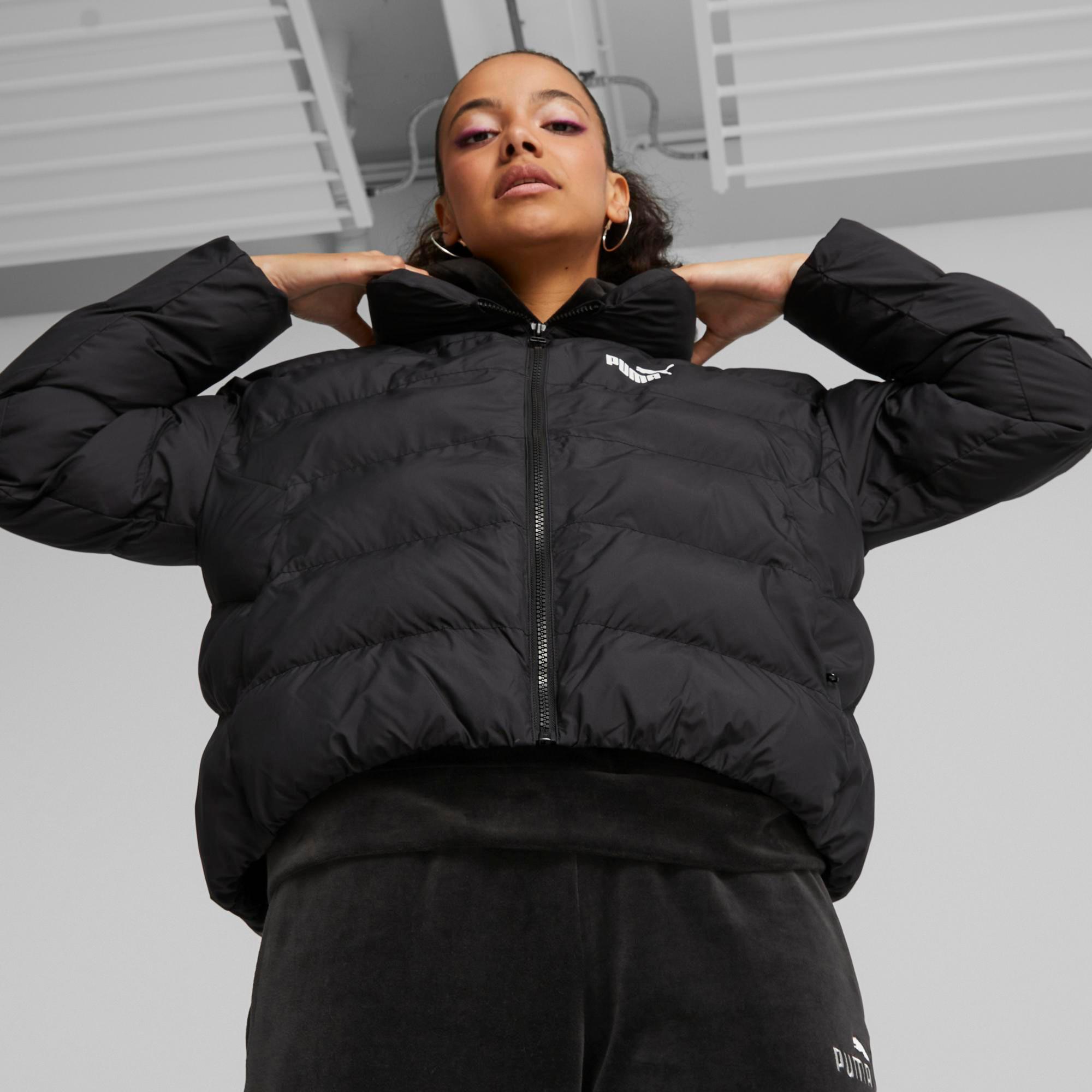 PUMA Essential Polyball Steppjacke im Shop Damen Online von black SportScheck kaufen puma