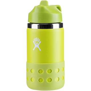 Hydro Flask 12 OZ KIDS WIDE MOUTH STRAW LID & BOOT Isolierflasche Kinder firefly