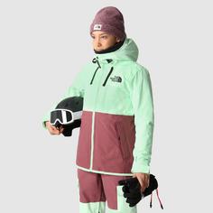 Rückansicht von The North Face SUPERLU Skijacke Damen patina green-wild ginger