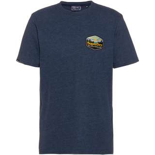 Superdry Vintage Travel T-Shirt Herren vintage navy marl