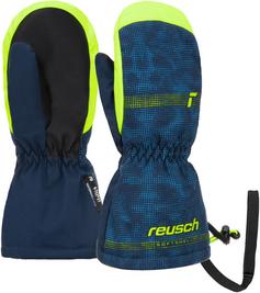 Reusch Maxi R-TEX® XT Skihandschuhe Kinder dress blue-safety yellow