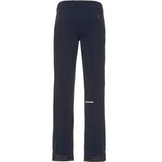 Rückansicht von Mammut Taiss Guide Softshellhose Damen marine