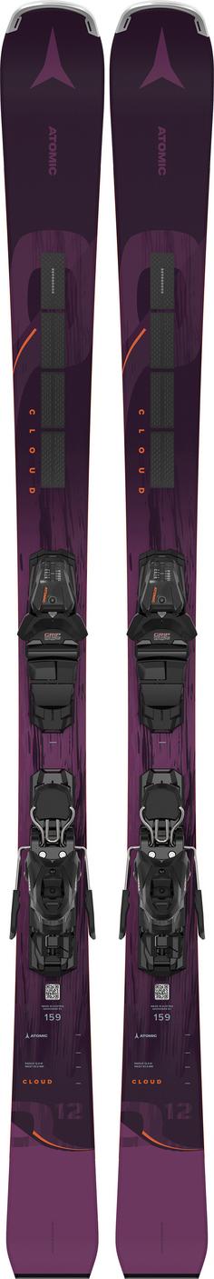 ATOMIC CLOUD Q12 RVSK C + M 10 GW All-Mountain Ski Damen black-berry