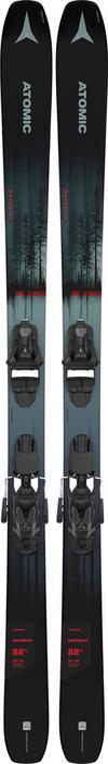 ATOMIC MAVERICK 88 TI + STR R 13 GW Freeride Ski - metallic green