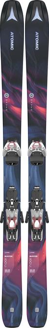 ATOMIC MAVEN 86 C + WAR 11 MN Freeride Ski Damen - blue