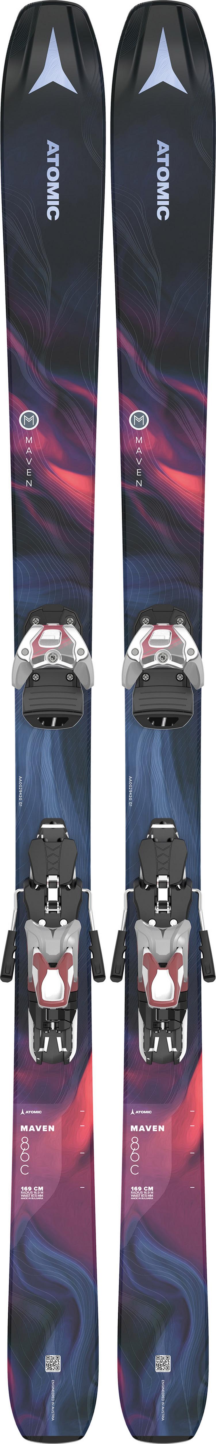 ATOMIC ATOMIC MAVEN 86 C + WAR 11 MN Freeride Ski Damen - blue - 0 | SportScheck