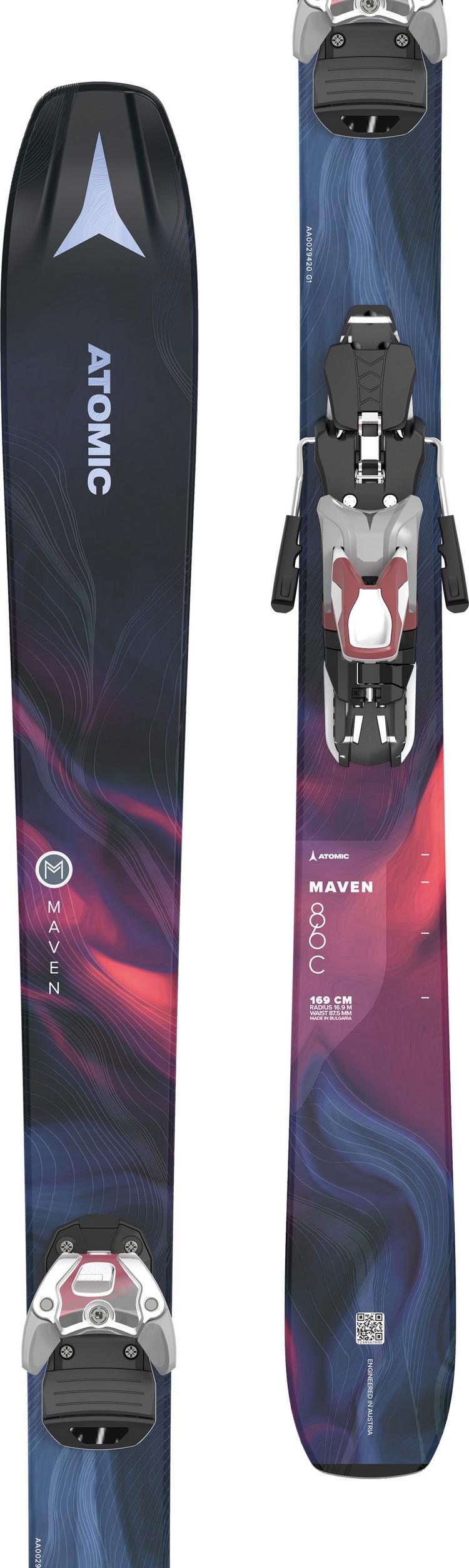 ATOMIC ATOMIC MAVEN 86 C + WAR 11 MN Freeride Ski Damen - blue - 0 | SportScheck