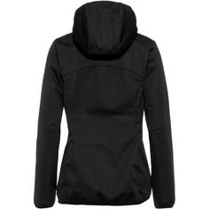 Rückansicht von Jack Wolfskin WINDHAIN Softshelljacke Damen black