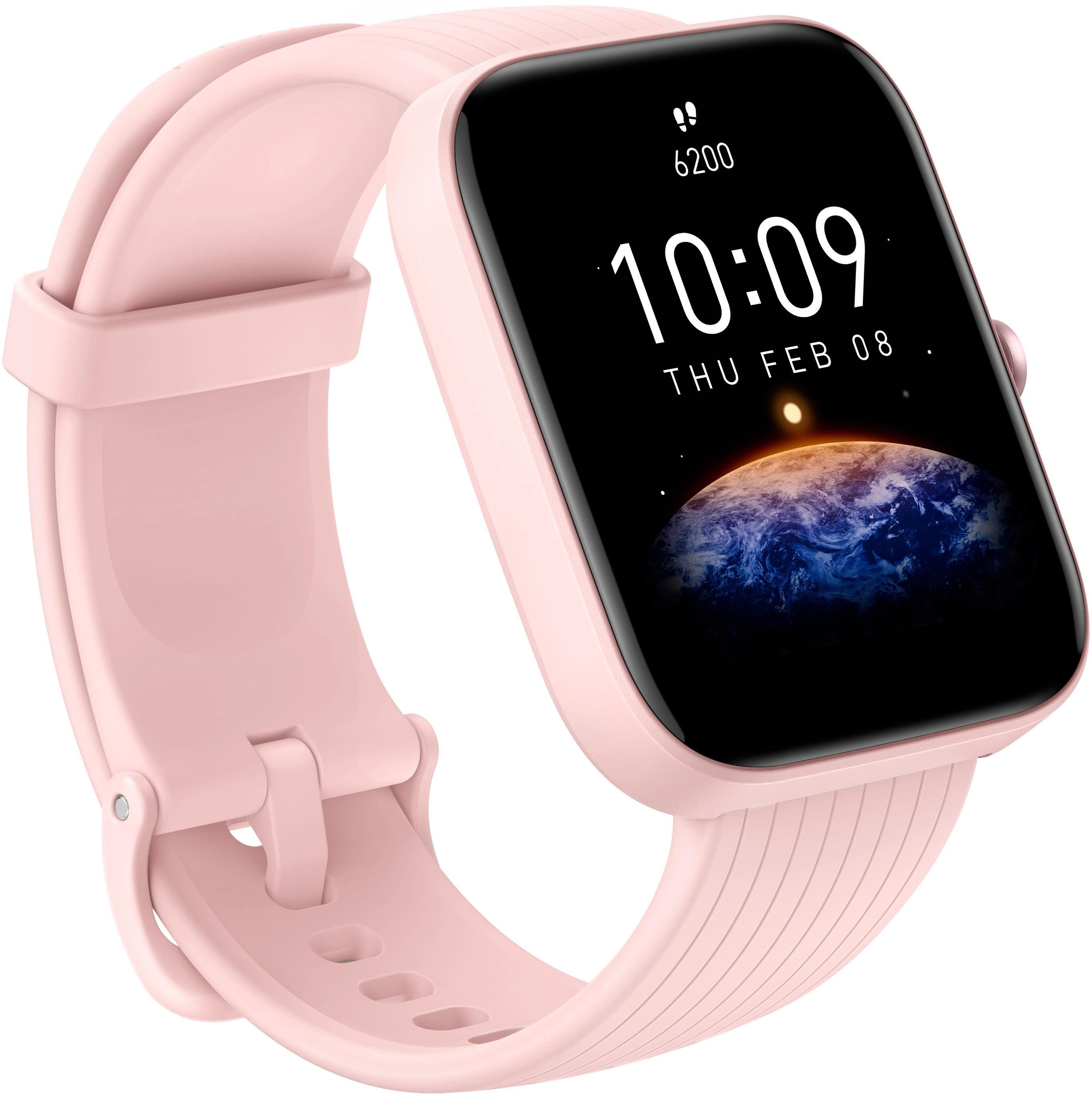 Amazfit Bip 3 Pro Sportuhr pink