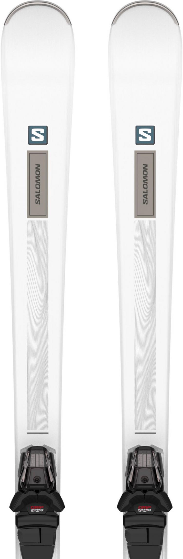Salomon Salomon E S/MAX N&deg;6 + M10 GW L80 Carving Ski Damen - white-light titanium - 1 | SportScheck