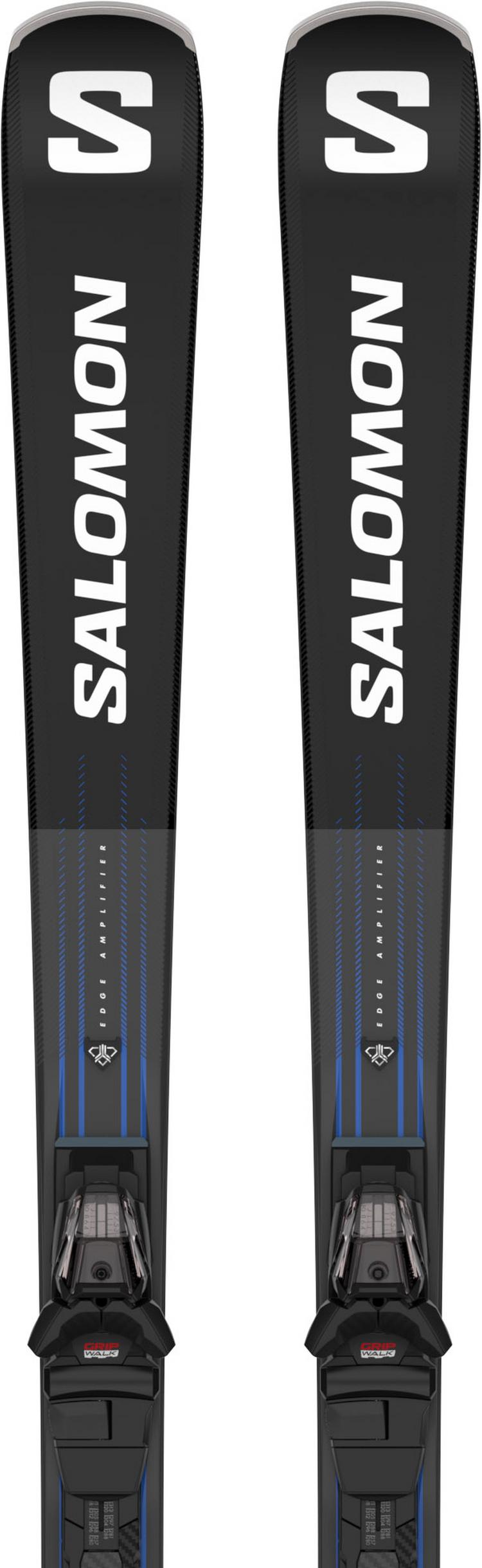 Salomon Salomon E S/MAX X7 Ti + M10 GW Carving Ski - black-race blue-white - 1 | SportScheck