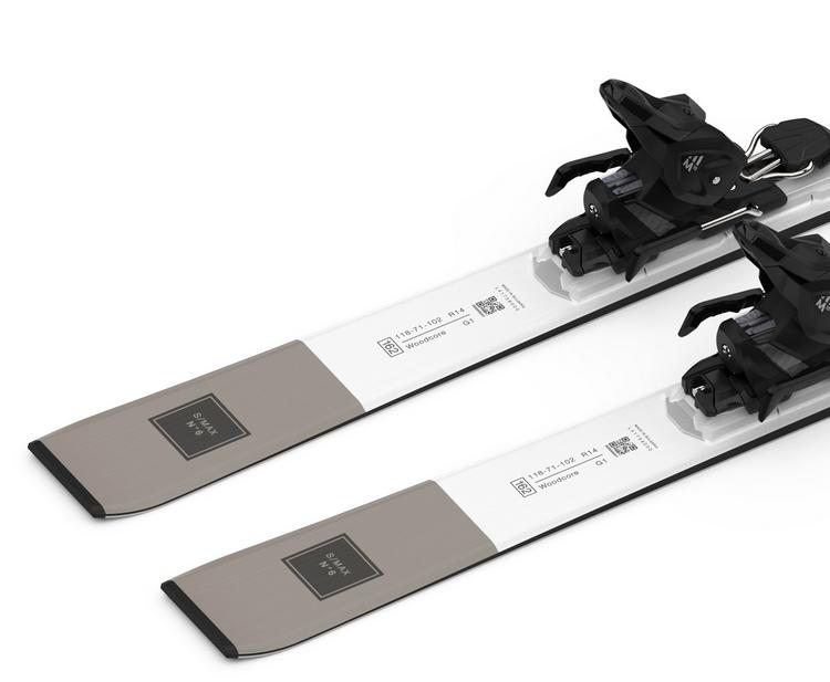 Salomon Salomon E S/MAX N&deg;6 + M10 GW L80 Carving Ski Damen - white-light titanium - 2 | SportScheck