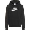Nike NSW Club Hoodie Damen - black-white