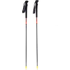 LEKI Neotrail FX.One Superlite Trailrunningstock bright red-neonyellow-naturalcarbon