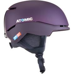 Rückansicht von ATOMIC FOUR AMID PRO Skihelm plum