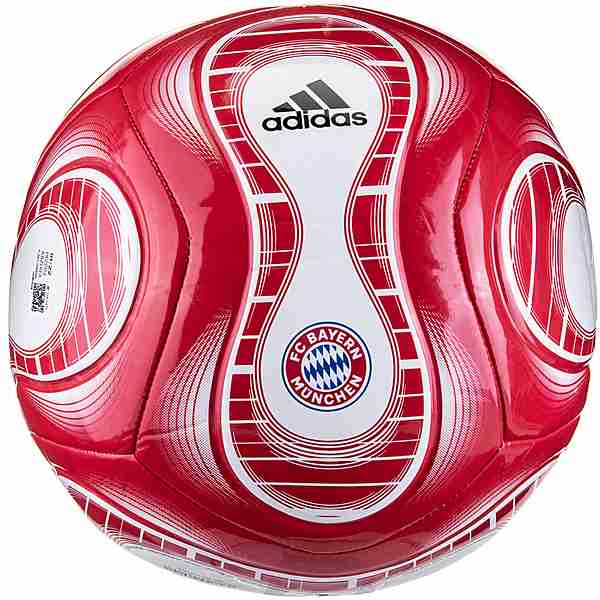 adidas FC Bayern Fußball red-white-black-pantone