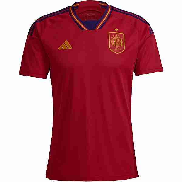 adidas Spanien WM 2022 Heim Fußballtrikot Herren team power red-team navy blue