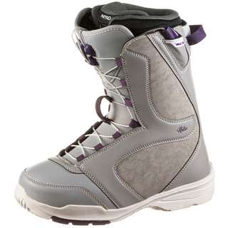 Nitro Snowboards FLORA TLS Snowboard Boots Damen charcoal-purple