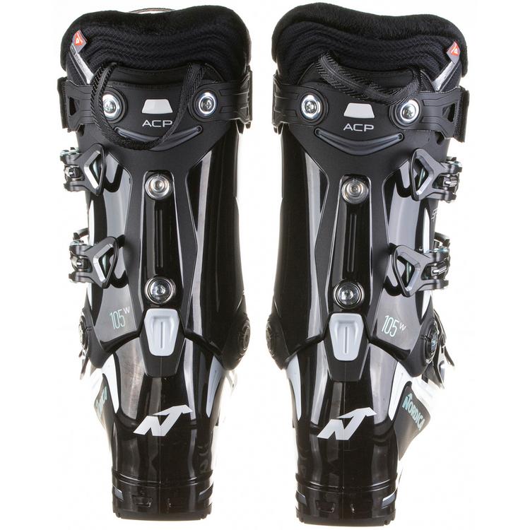 Nordica Nordica SPEEDMACHINE 3 105 W GW Skischuhe Damen - black-white-green - 0 | SportScheck