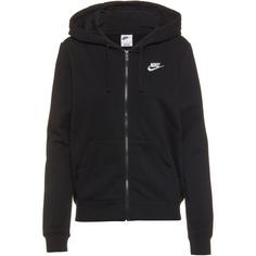 Nike NSW CLUB Sweatjacke Damen black-white