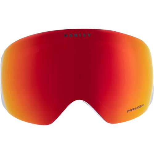 Rückansicht von Oakley FLIGHT DECK L Skibrille matte white-prizm snow torch iridium