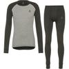 Odlo Active Warm Eco W&auml;scheset Herren - dark grey melange-grey melange