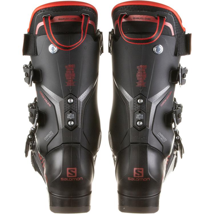 Salomon Salomon S/PRO X100 GW Skischuhe Herren - black-red metal-belluga - 0 | SportScheck