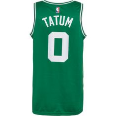 Rückansicht von Nike Jayson Tatum Boston Celtics Basketballtrikot Herren clover