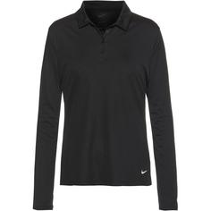 Nike Victory Pololangarmshirt Damen black-white