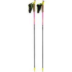 LEKI Ultratrail FX.One Superlite Trailrunningstock neonpink-neonyellow-naturalcarbon