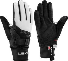 LEKI PRC ThermoPlus Shark Langlaufhandschuhe Damen black-white