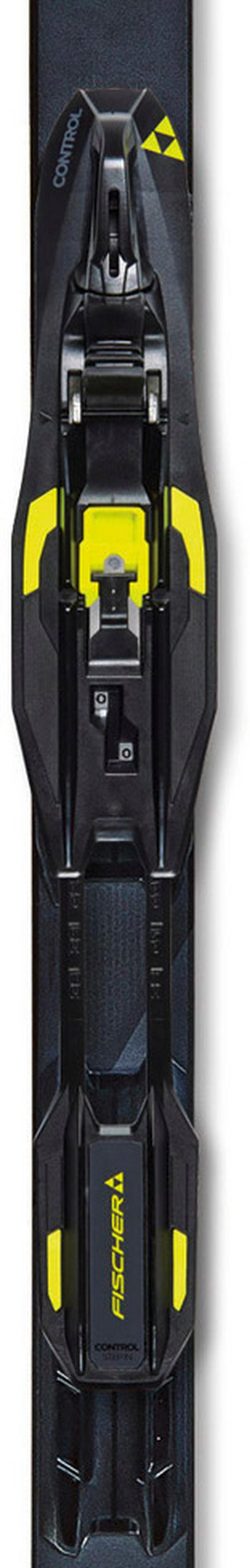 Fischer Fischer SUPERLITE CROWN EF XTRA STIFF+BDG CONTRO Langlaufski Klassik - black-blue-yellow - 0 | SportScheck