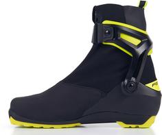 Rückansicht von Fischer RCS SKATE Langlaufschuhe black-yellow